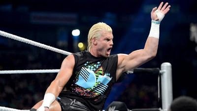Dolph Ziggler showing off