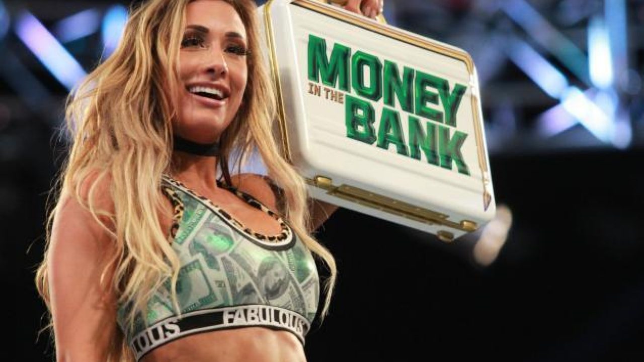Referee Says He Was Knocked Out When Carmella Tried To Cash In Money In The  Bank