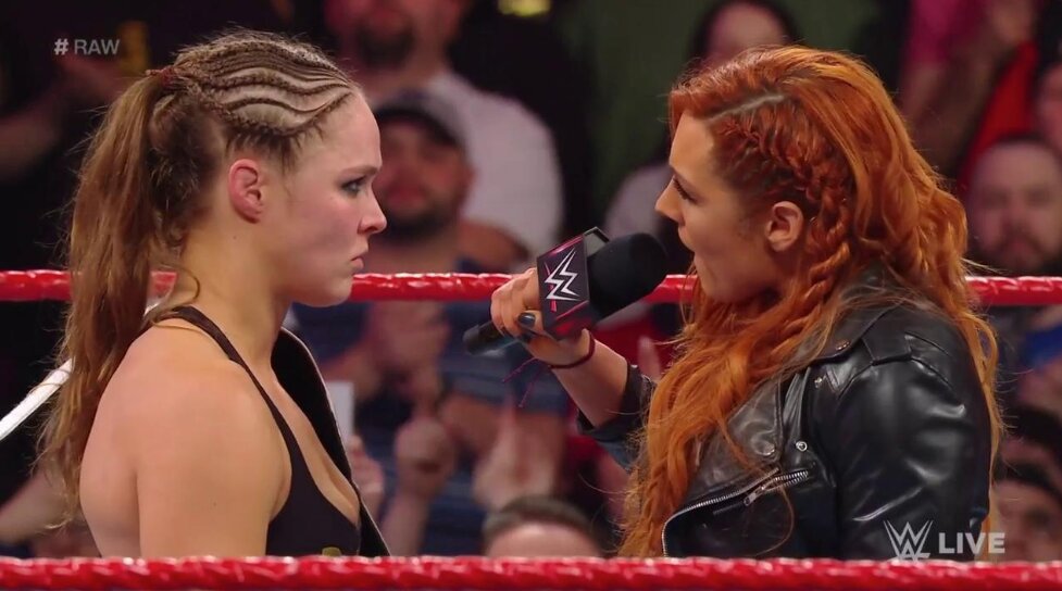 becky lynch confirms she"s challenging ronda rousey at