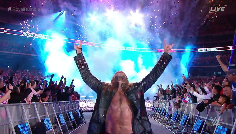 Edge Returns At The WWE Royal Rumble