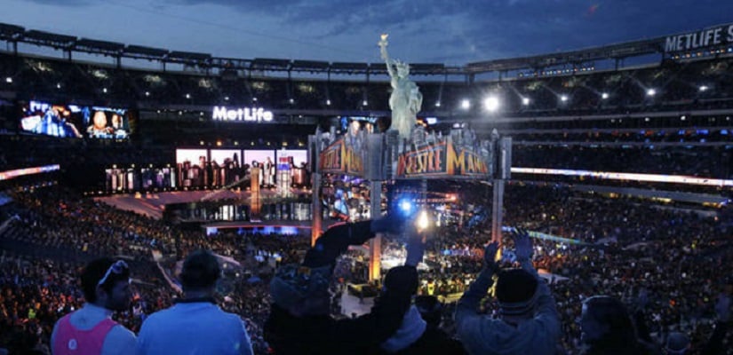 wwe wrestlemania 31 stage