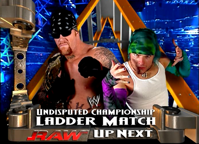 Match Of The Day Jeff Hardy Vs The Undertaker Ladder Match Raw 7 1 02 Stillrealtous Com