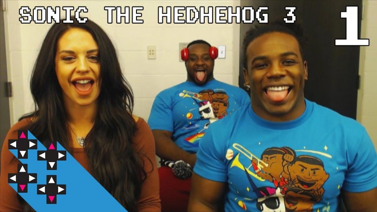 Former WWE Diva Kaitlyn Plays ‘Sonic The Hedgehog 3’ On UpUpDownDown, The Miz Gets His Teeth Fixed