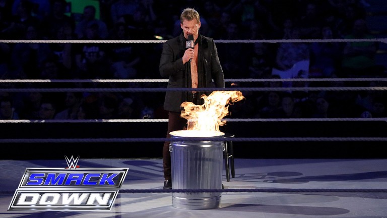 Chris Jericho Says AJ Styles Burned Him, So He Burned A Y2AJ Shirt On SmackDown
