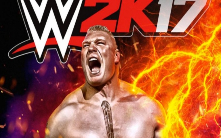 WWE Reveals Cover For WWE 2K17 Featuring Brock Lesnar