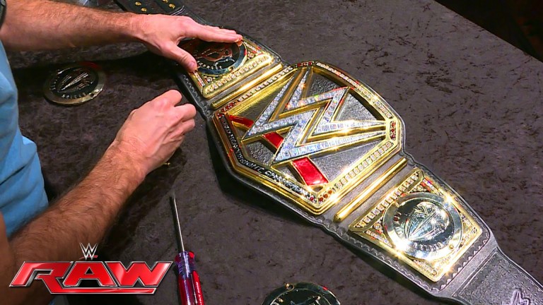 Dean Ambrose Gets New Custom Plates For The WWE Title, Kid Tries To Counter The RKO