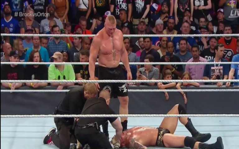 Backstage News On What Randy Orton Was Told About The Finish For His Match With Brock Lesnar
