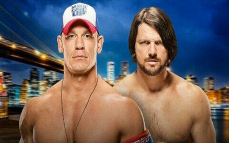 AJ Styles Vs John Cena Official For SummerSlam, Updated Card