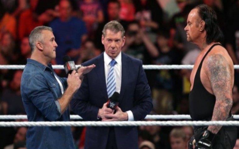 Photo Of Shane McMahon And The Undertaker Hanging Out At A Bar In Texas After Raw, Viewership Note