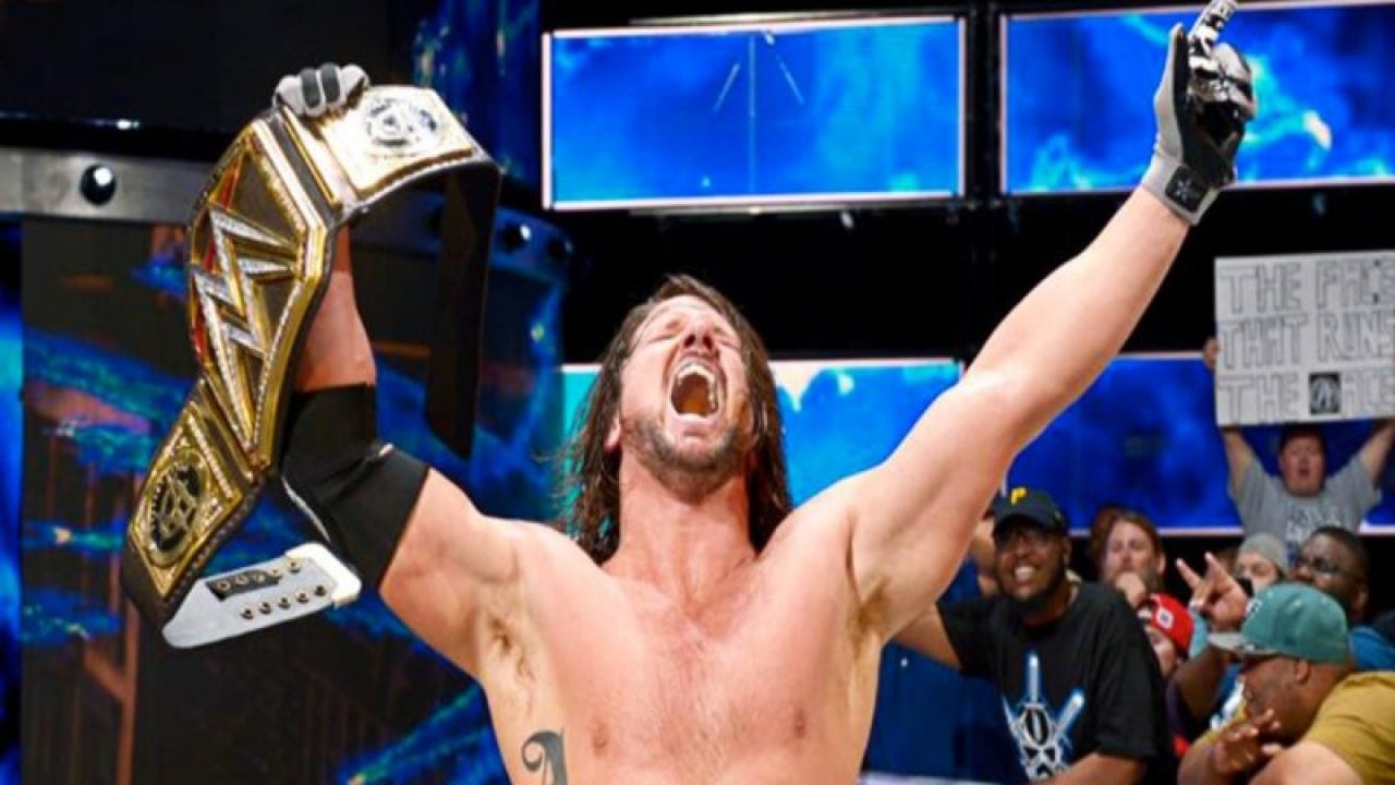 Perversion måle Afvige Did AJ Styles Win The WWE Championship Due To A Failing Champion?