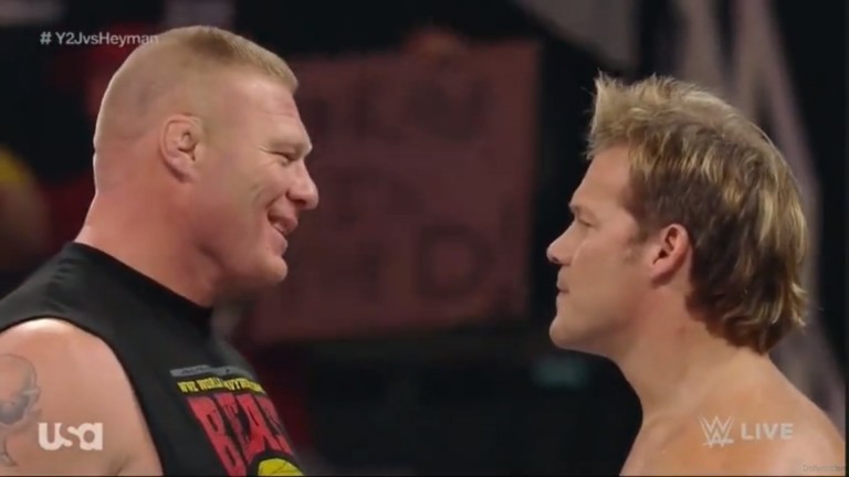 Chris Jericho Opens Up About His Altercation With Brock Lesnar At SummerSlam