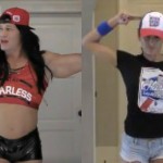 john cena dressed as nikki bella