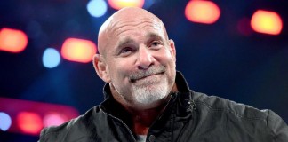 Goldberg's return on Raw, image courtesy of WWE