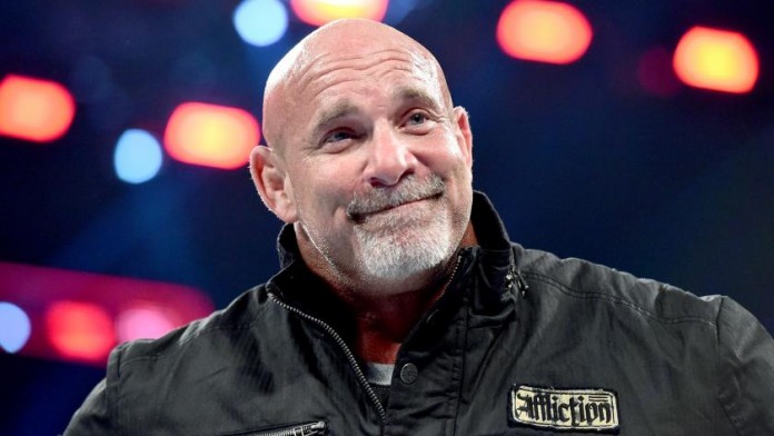 Goldberg's return on Raw, image courtesy of WWE