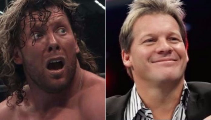 Jericho/Omega : Vers un possible dream match ? Kenny-omega-chris-jericho-696x398
