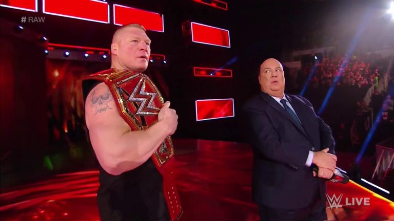 WrestleMania 34 Main Event Could Be Brock Lesnar’s Final Match