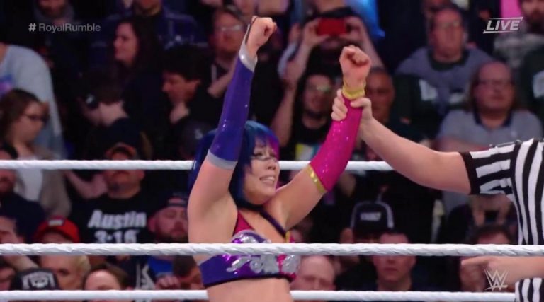 Asuka Wins Historic First Ever WWE Women’s Royal Rumble Match