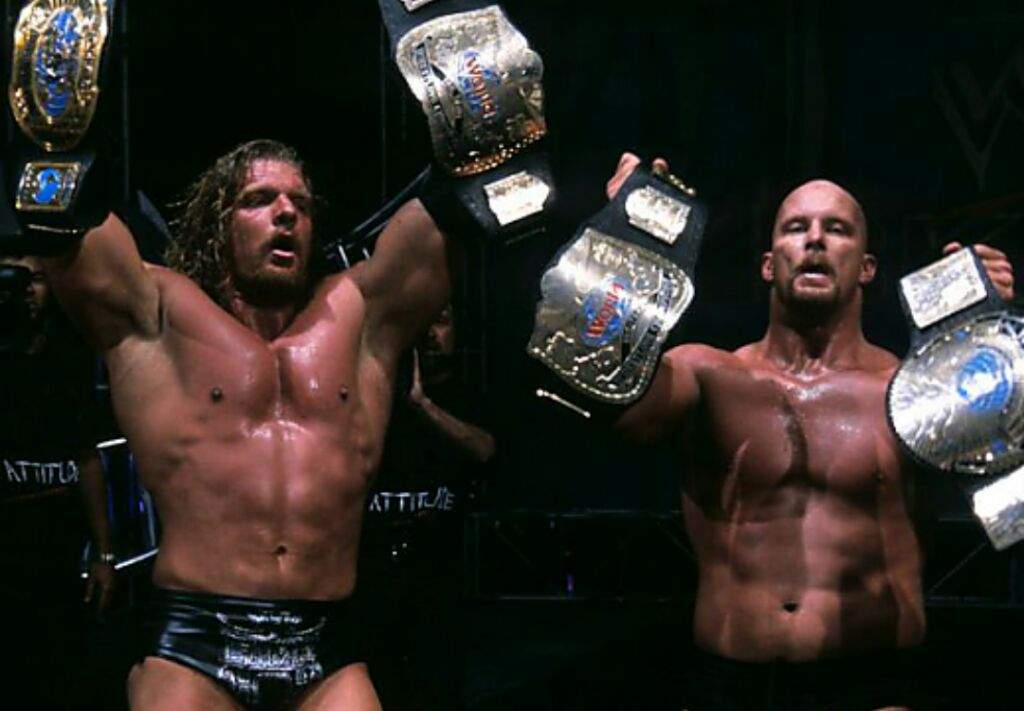 Triple H and Steve Austin