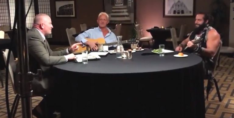 Elias Has A Jam Session With Jeff Jarrett And Road Dogg