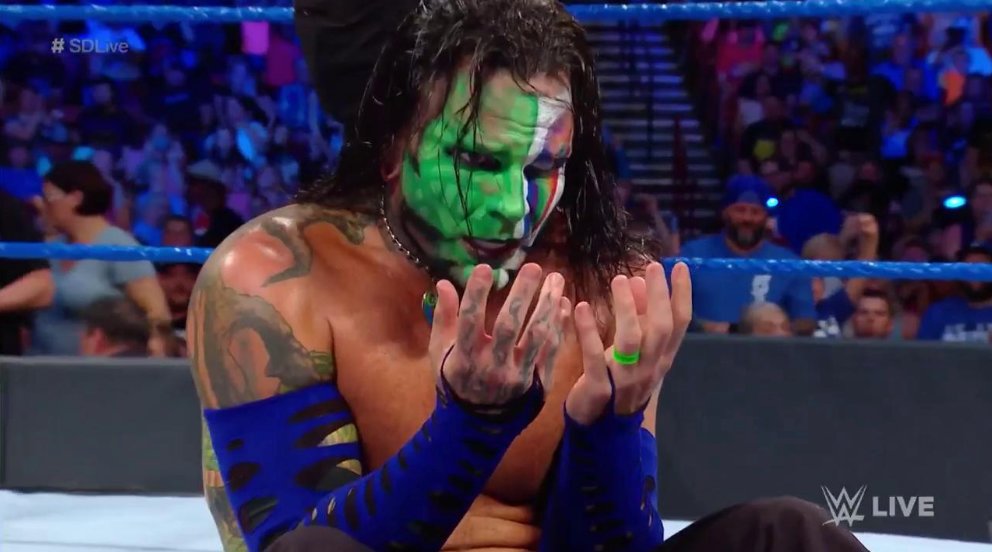 Jeff Hardy Reportedly Had A Bloody Nose When He Was Arrested For DWI.