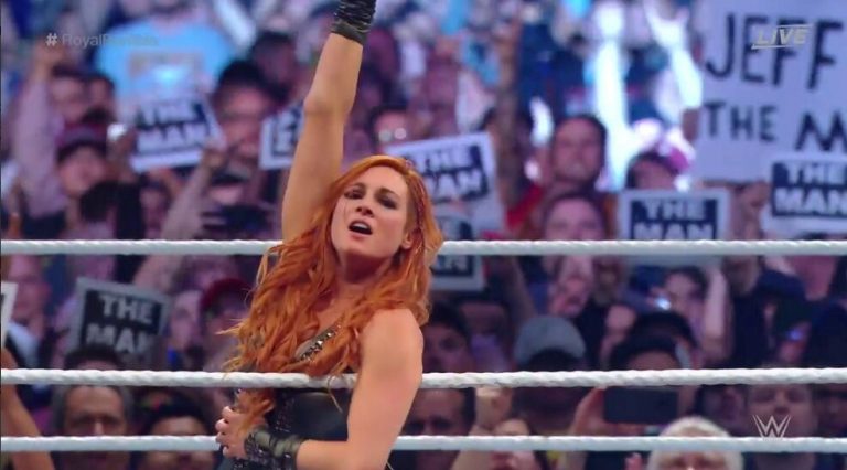 Becky Lynch Wins The 2019 WWE Women’s Royal Rumble Match