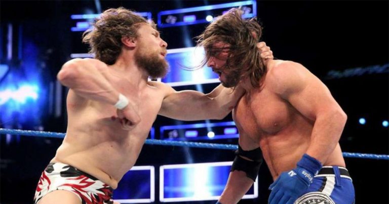 Middle Rope Breaks During AJ Styles vs. Daniel Bryan Match