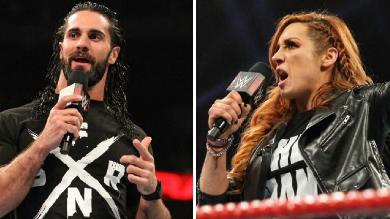 Becky Lynch takes a shot at Seth Rollins