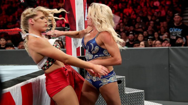 Backstage News On What WWE Officials Told Charlotte And Lacey Evans About Their Match On Raw