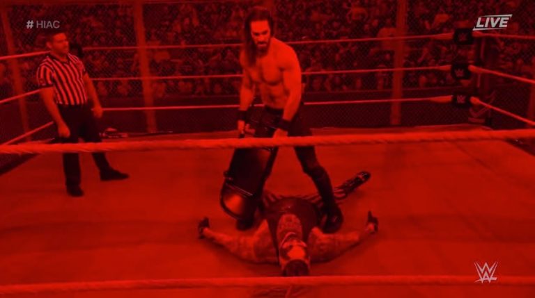 Universal Title Match At WWE Hell In A Cell Ends In Controversy, Fans Chant “AEW”