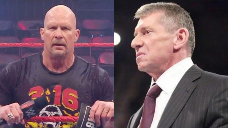 Steve Austin Reveals Disagreement He Had With Vince McMahon Before Raw Appearance