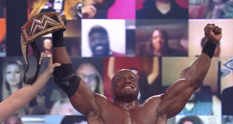 Bobby Lashley Wins The WWE Title On Raw