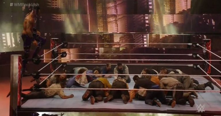The Miz Gets Eaten By Zombies At WrestleMania Backlash