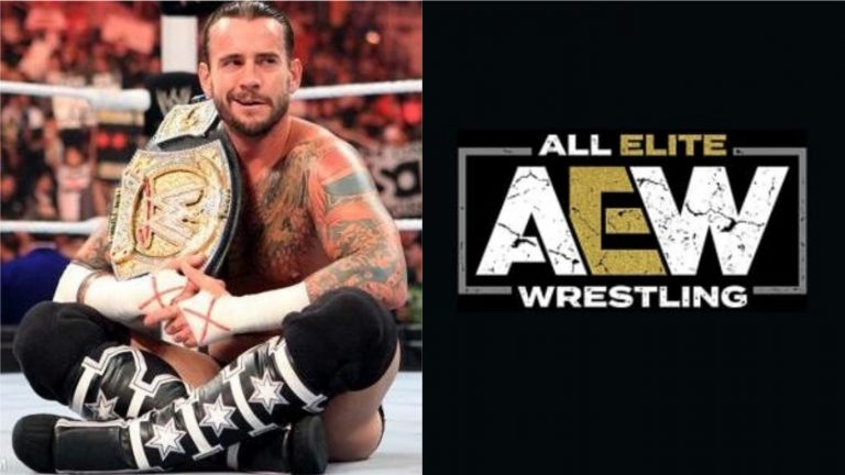 AEW Star Reacts To CM Punk Being Backstage At WWE Raw