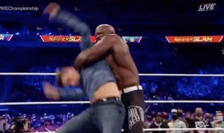 Bobby Lashley Retains WWE Championship After Controversial Finish, Attacks Goldberg’s Son
