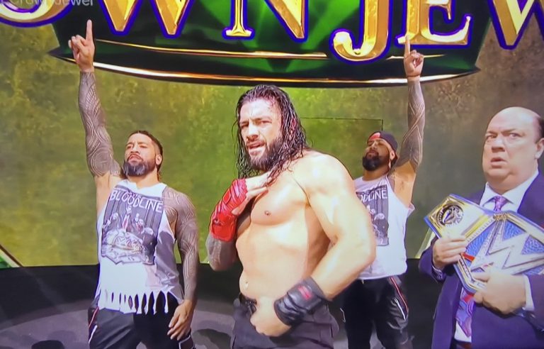 Roman Reigns vs. Brock Lesnar Ends In Controversy At WWE Crown Jewel