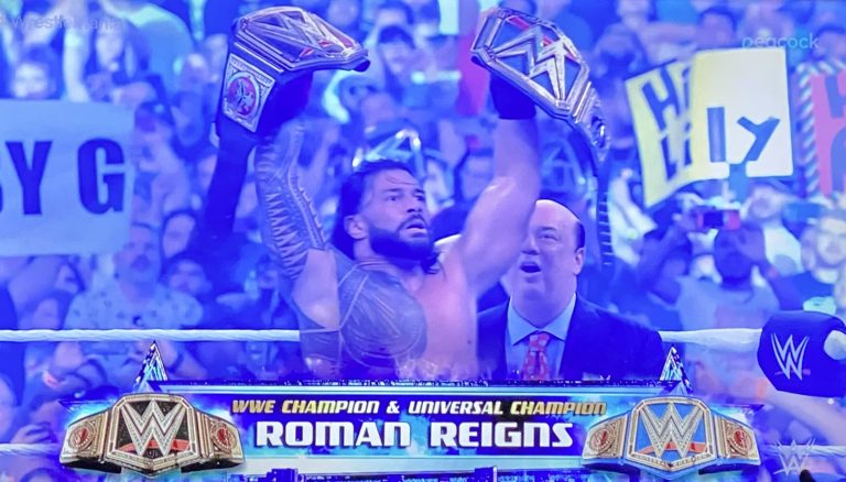 Roman Reigns Defeats Brock Lesnar At WrestleMania, Becomes Undisputed WWE Universal Champion