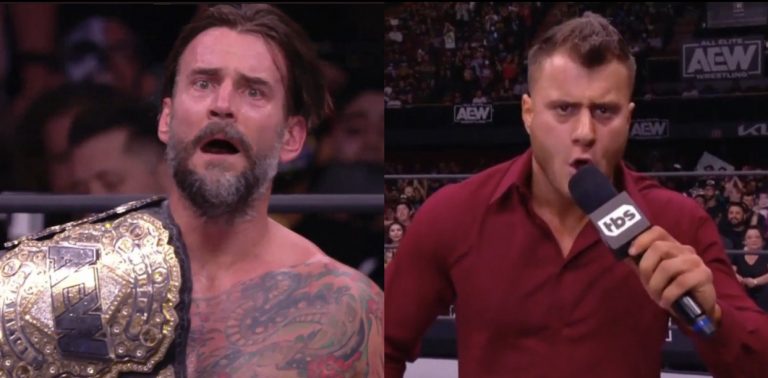 CM Punk Confronts MJF After Heated Promo On Dynamite