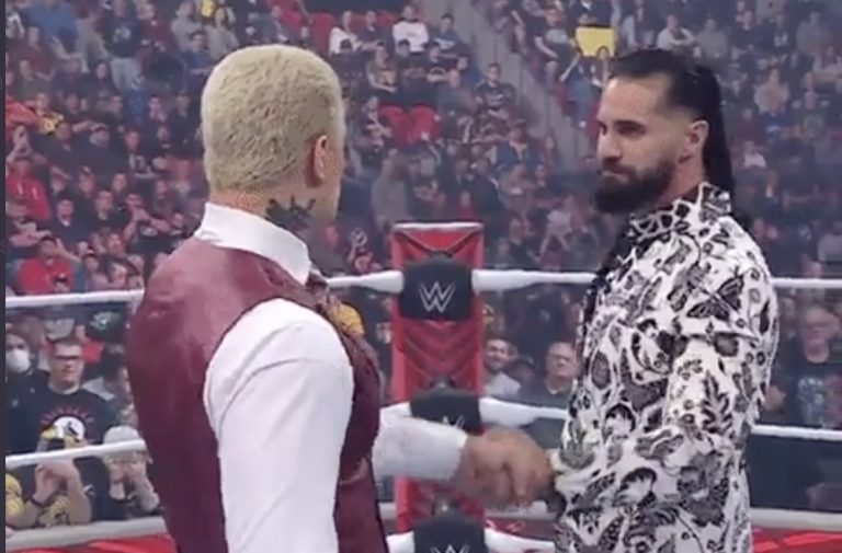 Seth Rollins Destroys Cody Rhodes On WWE Raw