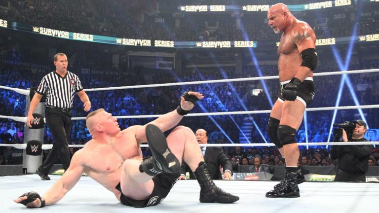 Goldberg Reveals Who Came Up With The Idea For Him To Squash Brock Lesnar In 90 Seconds