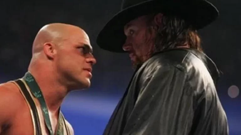 Kurt Angle Reveals The Undertaker’s Reaction After He Kissed Him