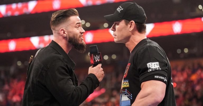Austin Theory Reveals What John Cena Said To Him After Their Match At WrestleMania 39