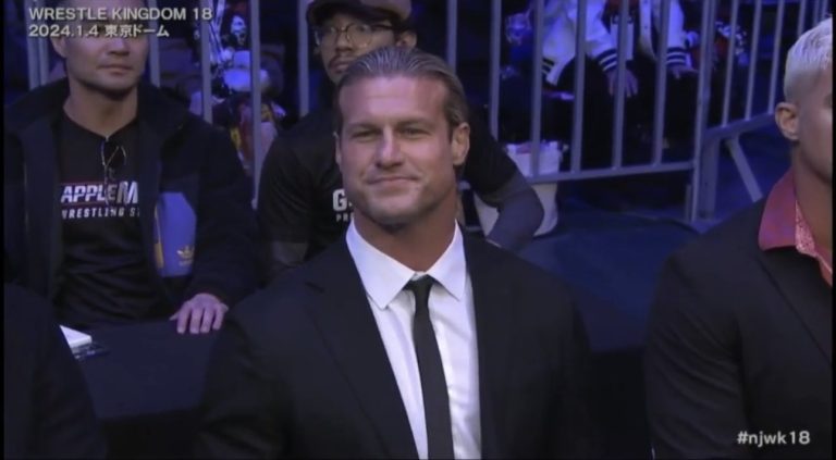 Dolph Ziggler Appears At NJPW Wrestle Kingdom 18