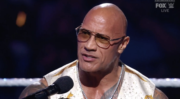 The Rock Performs Rock Concert On WWE SmackDown
