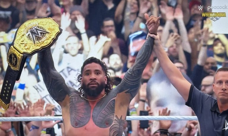 Jey Uso Wins World Heavyweight Championship At WWE WrestleMania 41