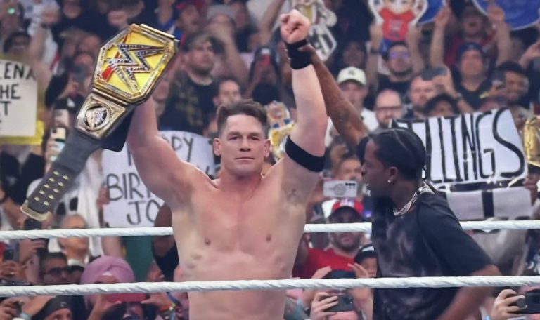 What John Cena Did Right After Winning His 17th World Title