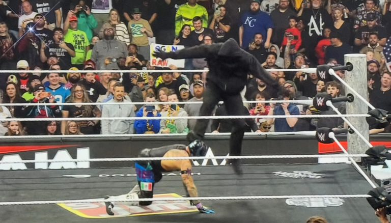 Masked Man Makes Surprise Appearance On WWE Raw